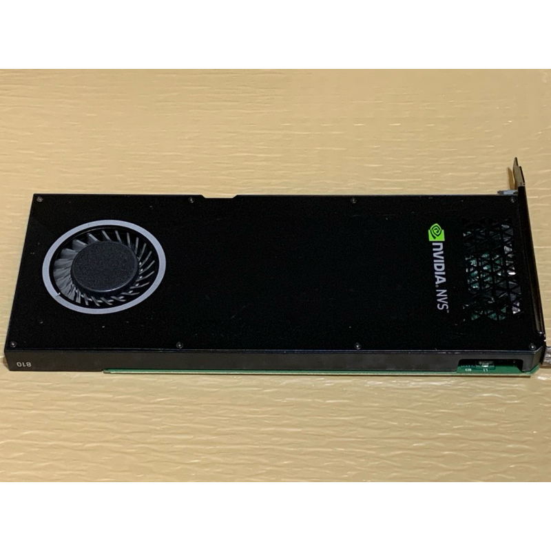 【現貨】  NVIDIA NVS 810 NVS810 4GB 雙GPU 顯示卡 8個迷你DP接口 附4K轉接線