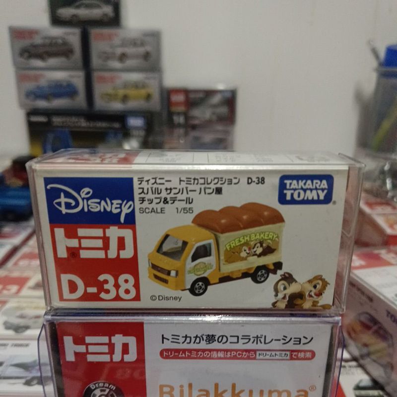 TOMICA  NO.D-38絕版迪士尼 DISNEY 奇奇與蒂蒂