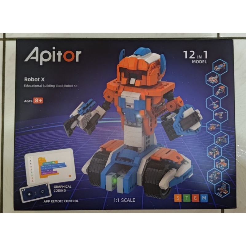 Apitor Robot X 第二代樂學程式積木