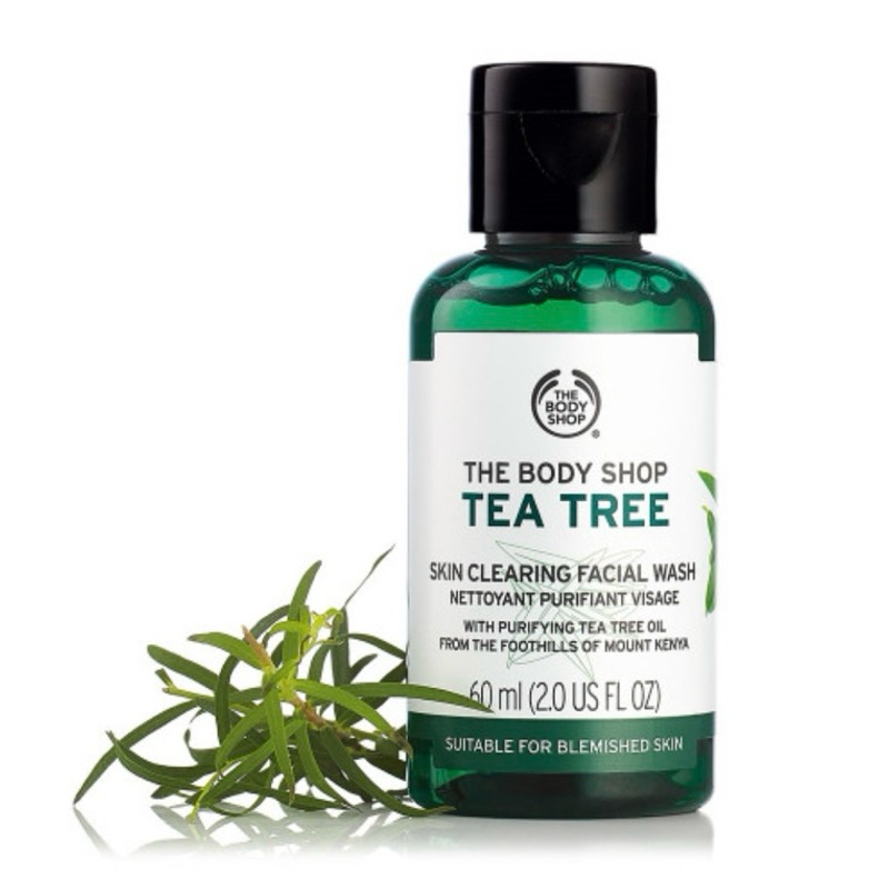 The Body Shop 美體小舖 茶樹潔面膠 60ML （專櫃現貨中文標籤）