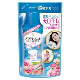 P&G 香香豆 日本進口 新貨 日陽花香 Lenor 衣物除臭 衣物芳香豆 芳香豆 芳香顆粒 補充包 415ml