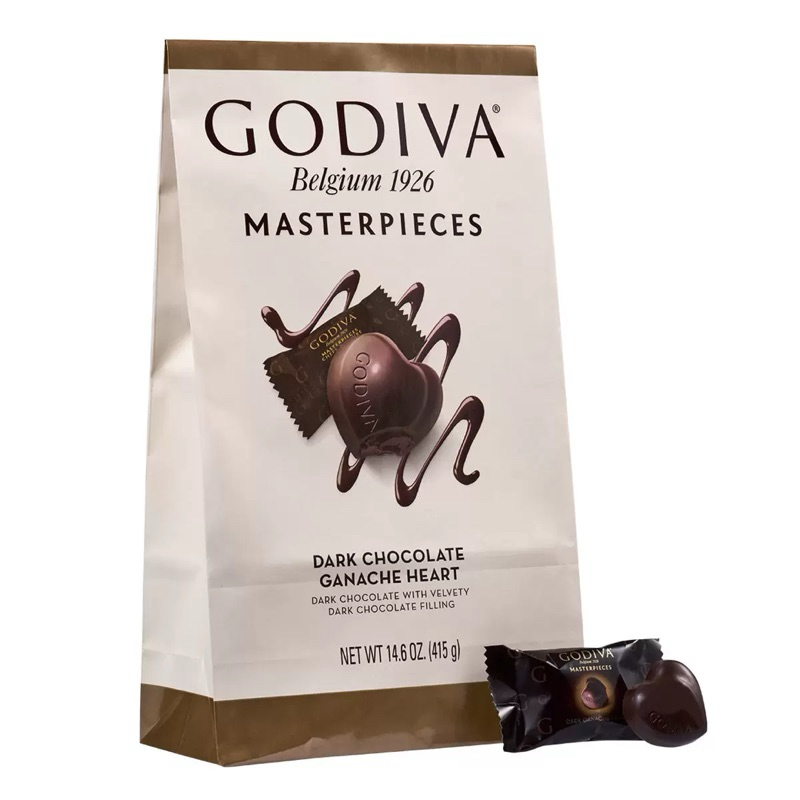 Costco好市多代購 Godiva歌帝梵心型黑巧克力（含餡）