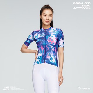 JAKROO/捷酷「2024新品～*漣蘊*女短袖車衣～NEW ARRIVAL～OFFTHEBEATENPATH系列