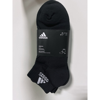 Adidas運動襪 三入一組 黑色運動襪