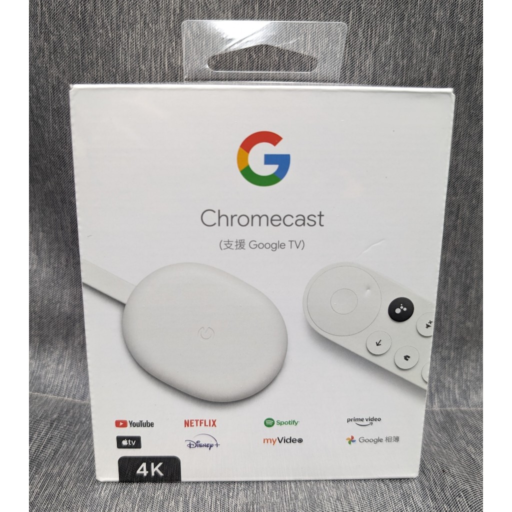Chromecast （支援 Google TV） 4K