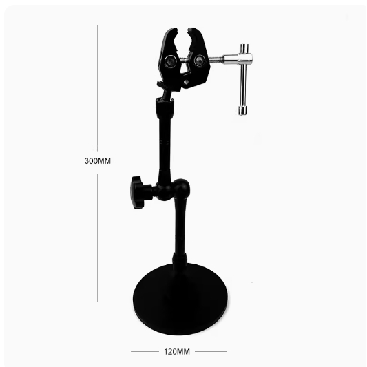 （好運來誠信專營店）航空 插頭 插座 萬向夾具 可夾 熱風槍 電烙鐵 電子 焊接 焊颱 萬向夾 大號