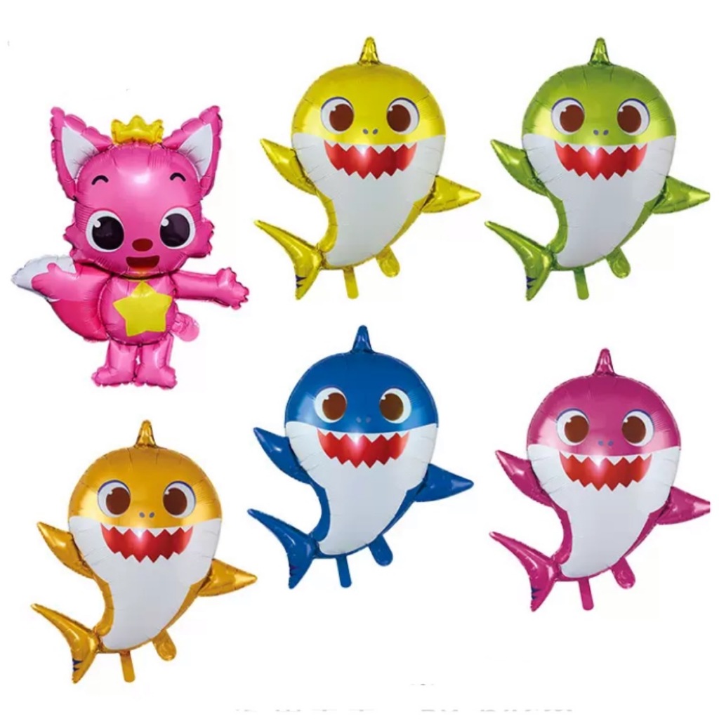 鯊魚寶寶/鯊魚/鯊魚氣球/鯊魚寶寶氣球
