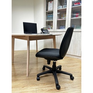 PLUS低背無扶手辦公椅 U-CHAIR 黑