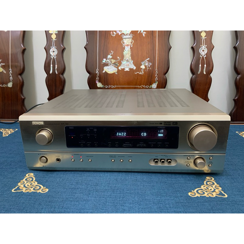 台灣現貨 二手良品 天龍DENON AVR-1404環繞擴大機 家庭劇院擴大機