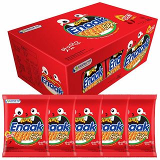 ENAAK 韓式小雞麵(辣味)增量盒裝28gx24包【小三美日】DS020591