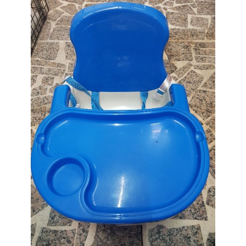 二手 babyhood 兒童餐椅 藍色