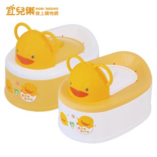 黃色小鴨 兩段式功能造型幼兒便器 顏色隨機出貨【宜兒樂】