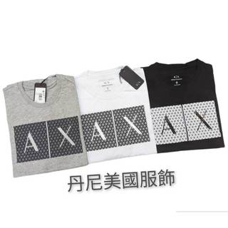 ARMANI EXCHANGE AX 膠印 方形 Logo 短T 短袖T恤 男版 男款 美國正品 全新現貨