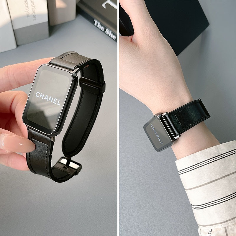 真皮錶帶 適用於小米手環 8 Pro 小米錶帶 8 7 6 5 4 3 Redmi Watch 4 3 紅米手錶錶帶