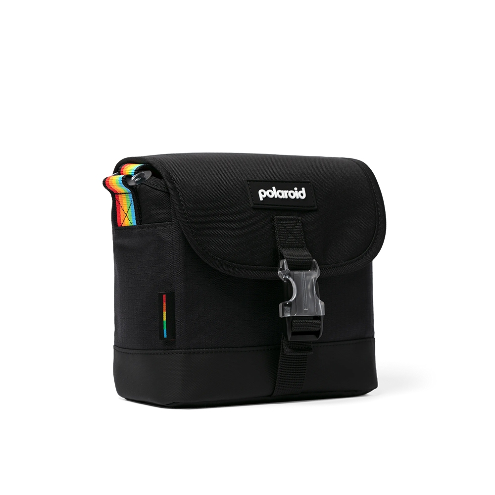 寶麗來 Polaroid 相機包 DB08 黑+彩虹肩帶 拍立得相機包 斜背包 側背包 相機專家 公司貨