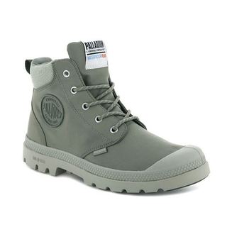 【全新】PALLADIUM Pampa Lite+ Cuff WP輕量防水靴-中性款-亞麻綠軍靴雨靴防水靴鞋子