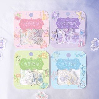 *激動小鹿*<現貨>日本 BGM 空想物語 貼紙 BGM 貼紙包 新品貼紙
