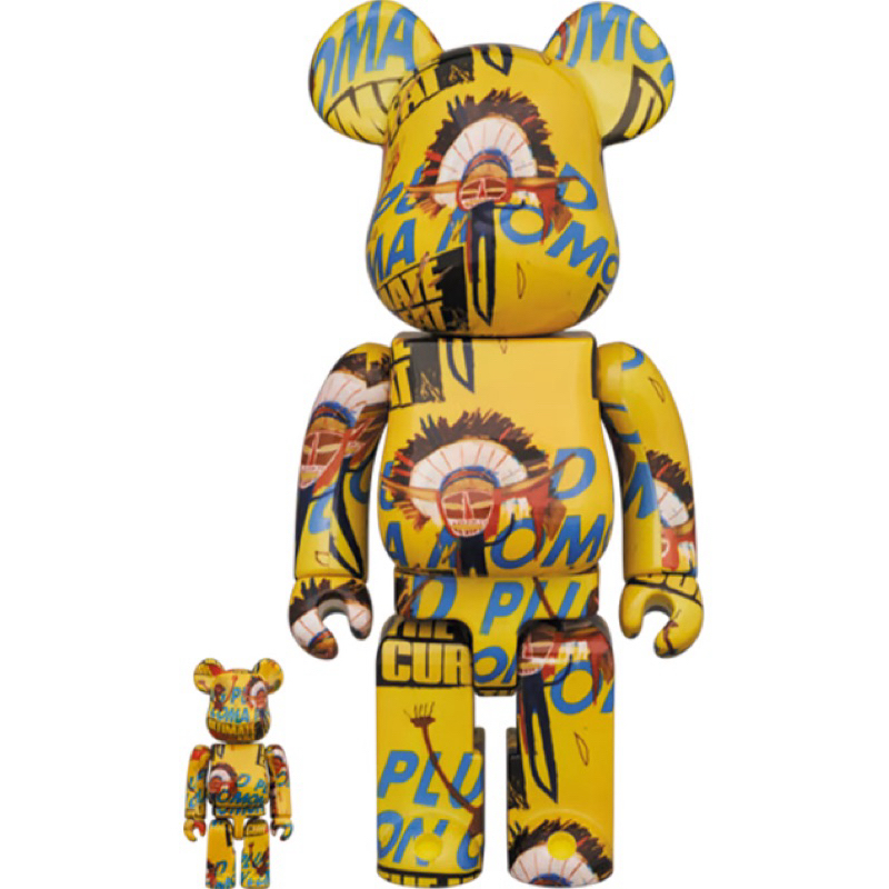 BE@RBRICK ANDY WARHOL X JEAN-MICHEL BASQUIAT 巴安3