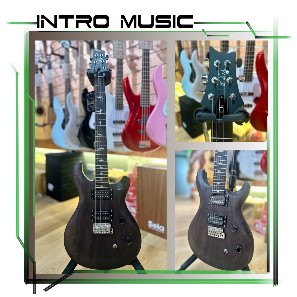 INTRO MUSIC ||  PRS SE CE24 STANDARD SATIN  Charcoal 電吉他