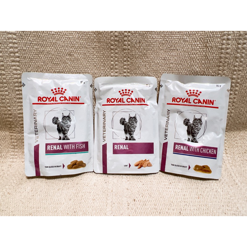 現貨全新未拆封ROYAL CANIN法國皇家貓腎臟配方濕糧餐包單包85g