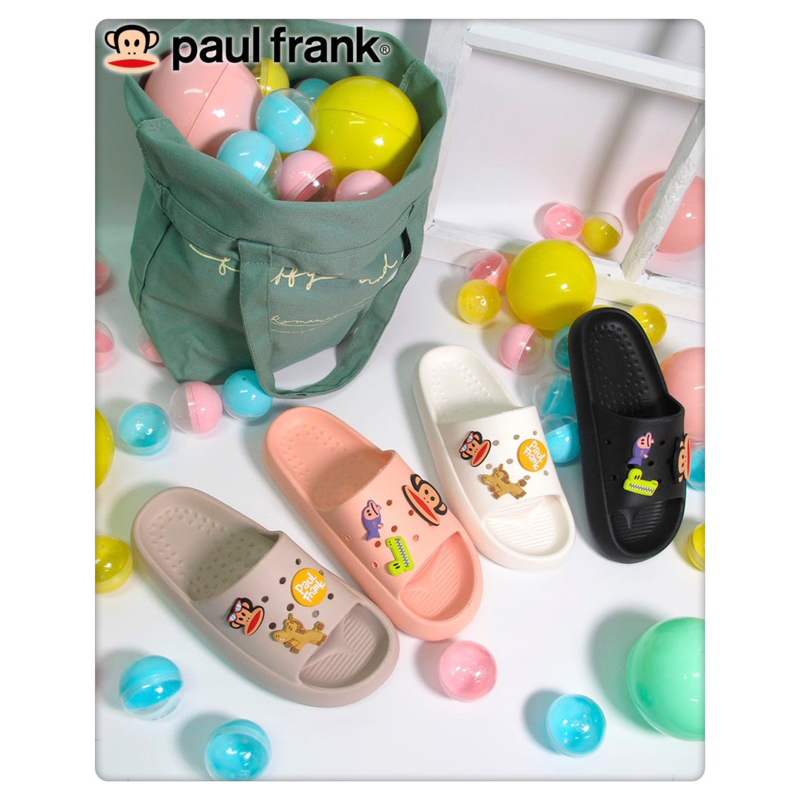 🎊Party Animals🎊 2024 Paul frank 大嘴猴 男女款 情侶 胖胖拖 厚底 拖鞋 輕量 卡通拖鞋