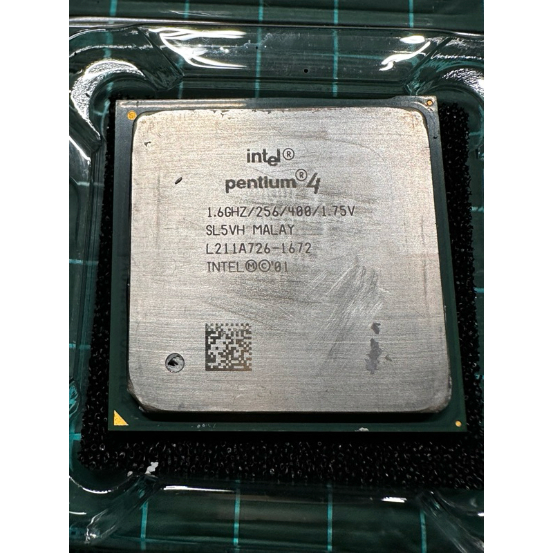 intel Pentium 4 1.6GHz CPU Processor 256KB/400MHz