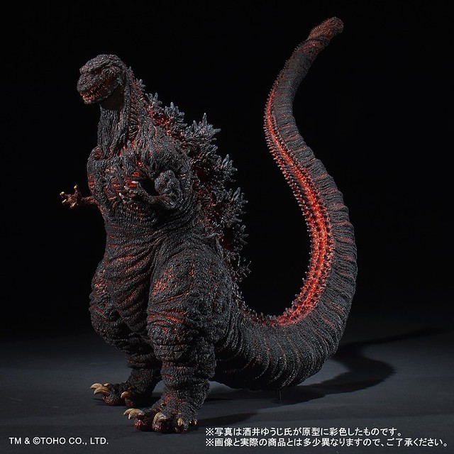 【C&amp;C】站櫃美品 X-Plus Godzilla 2016 哥吉拉 真哥吉拉 正宗哥吉拉 普版 酒井裕司 東寶30cm