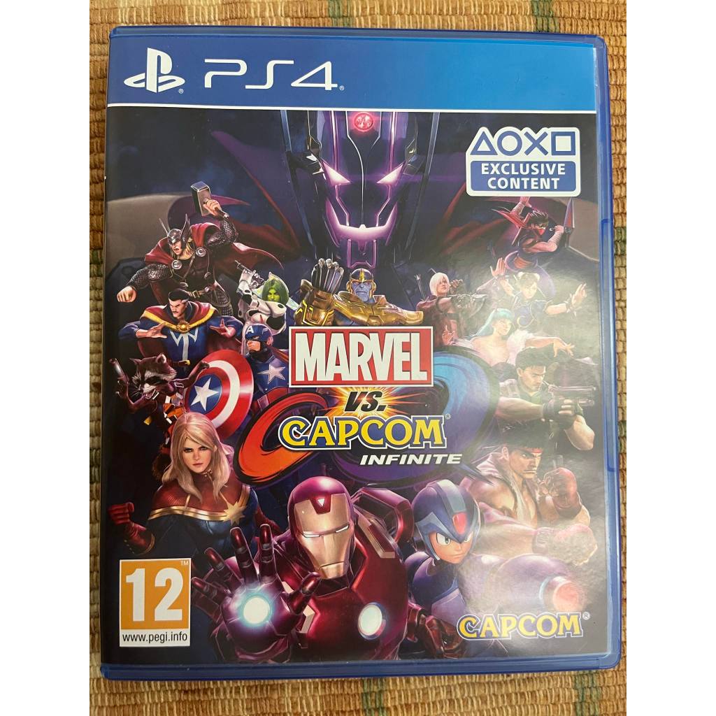 PS4 漫威 vs卡普空 無限中英日文歐版Marvel vs.Capcom Infinite 二手9.9新無刮功能正常