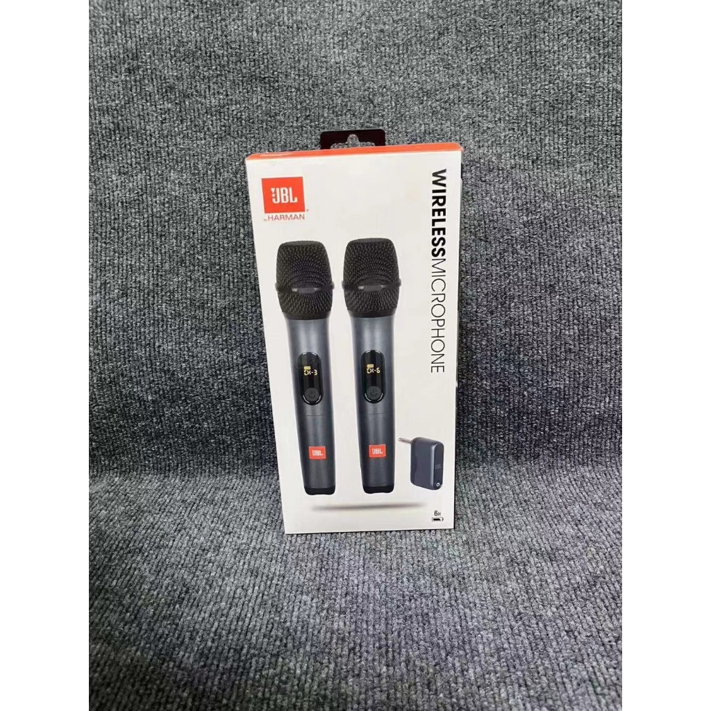 保固一年 全新未拆封 JBL Wireless Microphone 無線麥克風 充電式接收器 6.3mm隨插即用