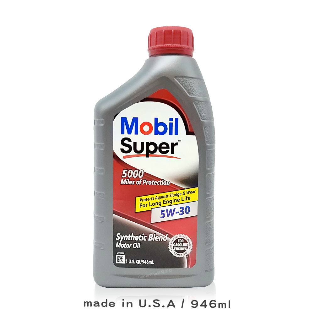 Mobil Super 5000 5W30 機油 超級系列