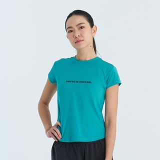【Tumaz Apparel】托瑪斯經典素色女短袖上衣（碧綠色）5周年限定色｜ 機能 運動上衣 健身