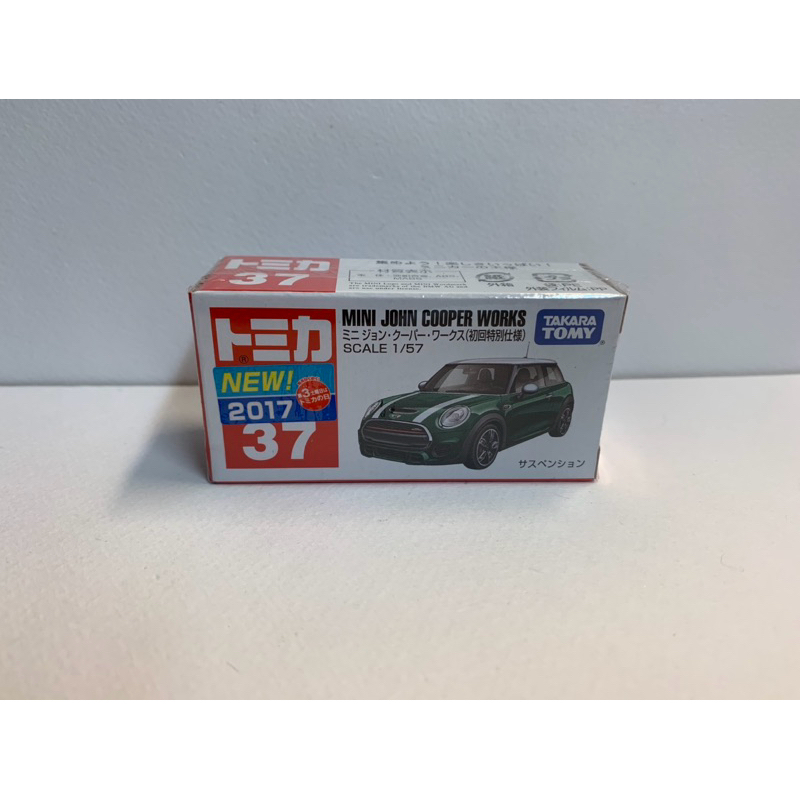 (現貨)Tomica 37-8 Mini John Cooper Works 初回