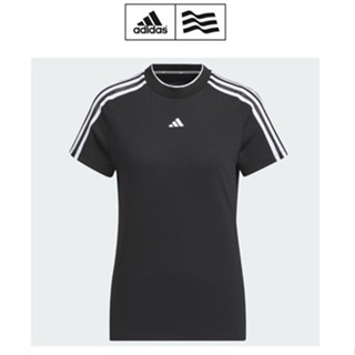 adidas essential 女短袖上衣 #IK9832 ,黑 #IK9831 白 短袖圓領衫