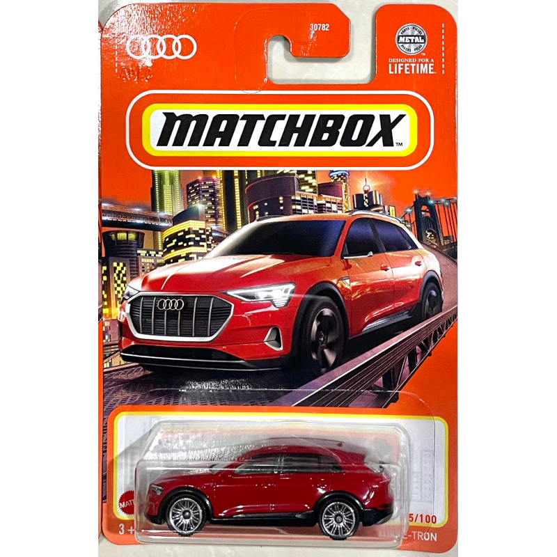 美泰matchbox火柴盒 奧迪 AUDI E-TRON ETRON 電動車 跨界 休旅車