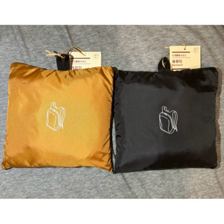 無印良品 可折疊撥水加工聚酯纖維後揹包