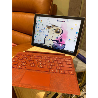 九成新ー【surface pro7】原廠盒裝/原廠磁吸鍵盤/全新原廠滑鼠/原廠手寫筆/全新電源線