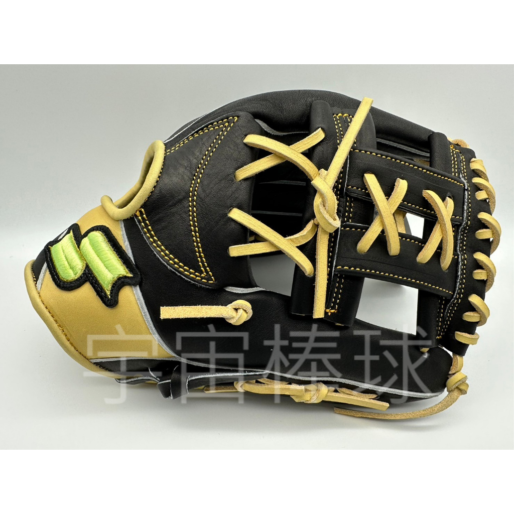 ※宇宙棒球※ 2024目錄新款 SSK  11.75吋 棒壘球手套 內野工字型  黑/米黃  DWG4124F