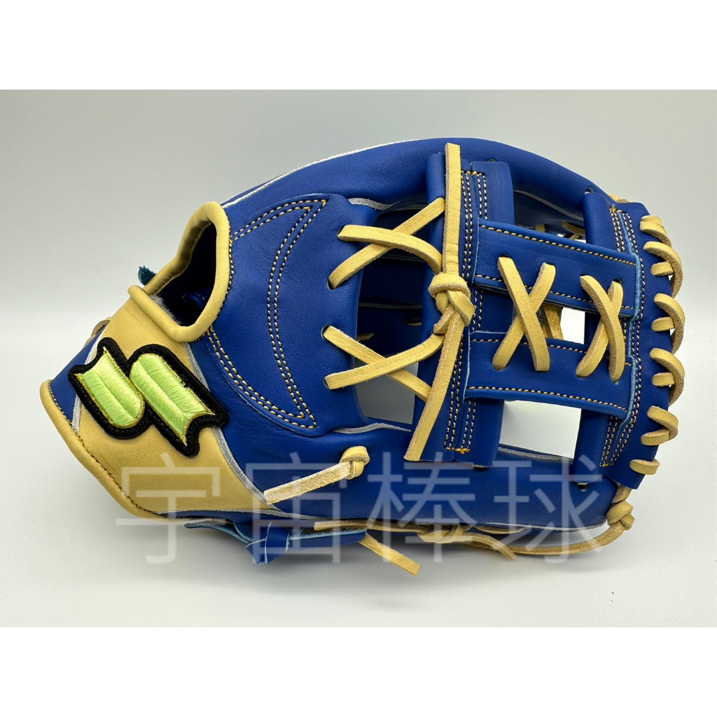 ※宇宙棒球※ 2024目錄新款 SSK  11.75吋 棒壘球手套 內野工字型  寶藍/米黃  DWG4124F