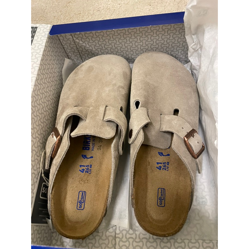 [Ty’s…] Birkenstock勃肯 Boston 波士頓 Taupe色 全新 現貨