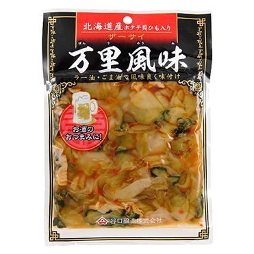 *貪吃熊*日本 谷口 萬里風味醬菜漬 醬菜 下酒菜 榨菜干貝唇 扇貝漬 醬菜 即食