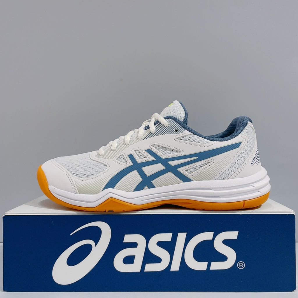 ASICS UPCOURT 5 男女款 藍色 舒適 穩定 運動 羽球鞋 排球鞋 1071A086-104