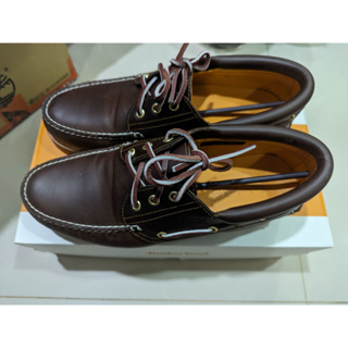【二手】Timberland 男款經典深棕色 雷根鞋/帆船鞋 US9/UK8.5