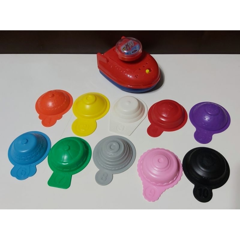 （二手現貨）巧連智 巧虎 IC顏色探索星球組_益智教學玩具……僅一組。