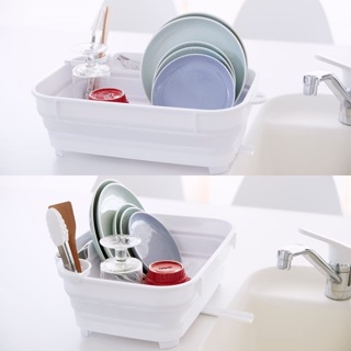 日本製 iseto 折疊式瀝水籃 碗盤瀝水籃 瀝水架 碗盤收納架