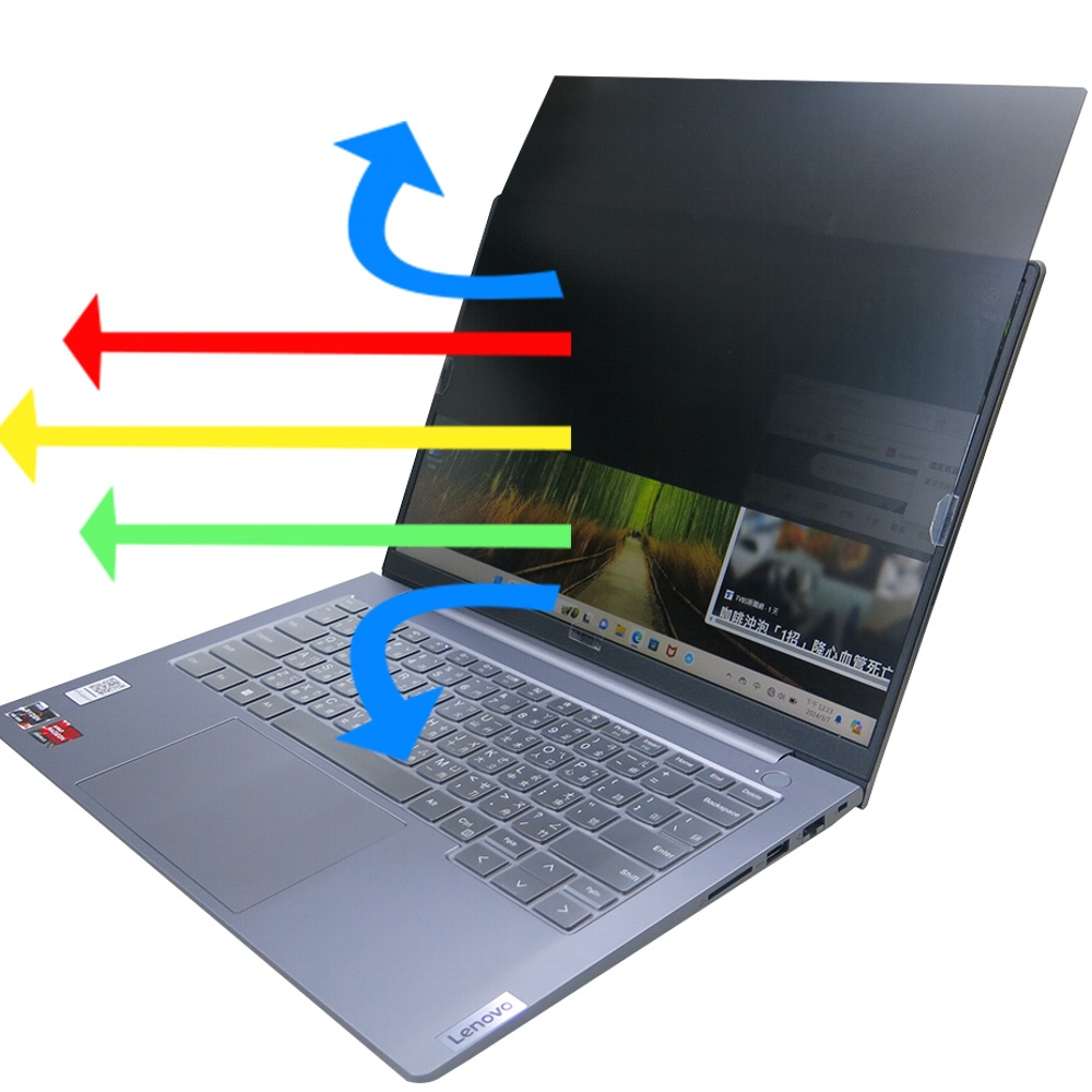 【Ezstick】Lenovo ThinkBook 14 G6 ABP Gen6 NB筆電 抗藍光 防眩光 防窺片