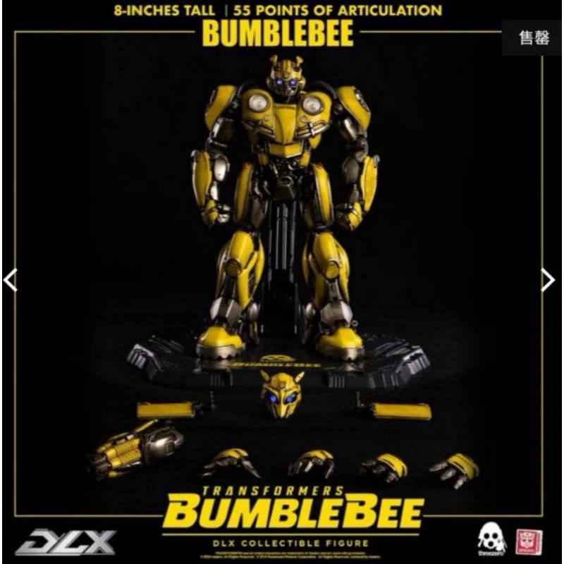 全新 threezero 3A 變形金剛 外傳 DLX 大黃蜂 8吋 合金 Transformers Bumblebee