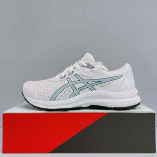 ASICS GEL-CONTEND 8 GS 女生 白色 舒適 透氣 輕量 運動 慢跑鞋 1014A259-108