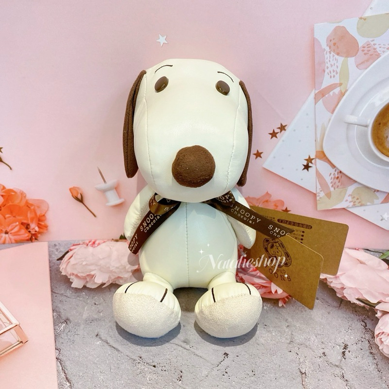 現貨不用等❗️日本空運 SNOOPY Chocolat 史努比 巧克力專賣店 限定 巧克力 白色 娃娃 情人節 玩偶