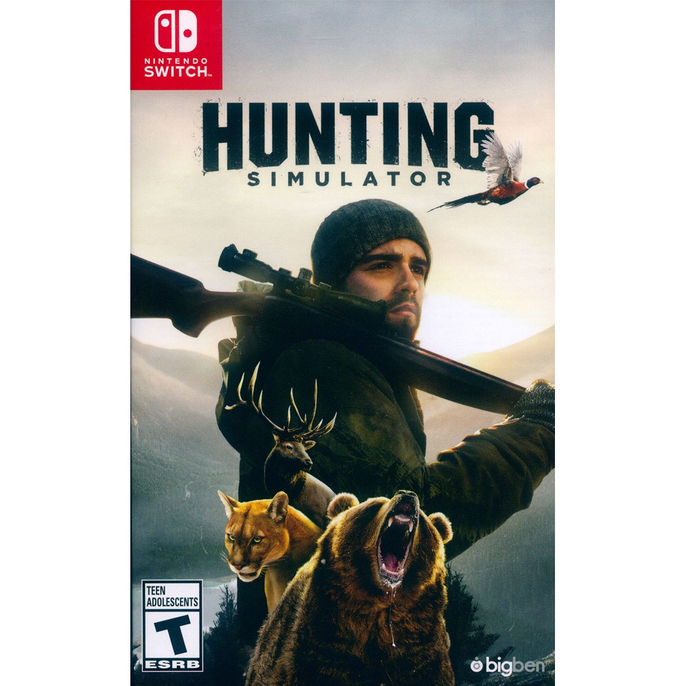 Nintendo Switch 模擬狩獵 Hunting Simulator 美版英文