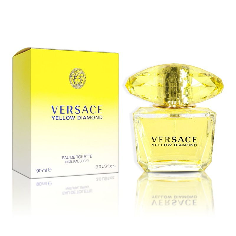 ~歐巴&amp;歐尼~Versace Yellow Diamond 凡賽斯香愛黃鑽女性淡香水 30ml 50ml 90ml